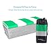 Your Choice Microfiber Quick Dry Sand-Free Beach Towel for Adults & Kids - Oversized, Compact, Lightweight, Absorben - Camping Towel - Green and White Stripe, Large Beach Towel 60x30 Inch