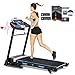ANCHEER Folding Treadmill, 3.25HP Automatic Incline Treadmill, Walking Running Jogging Running Machine with APP Control for Home Gym Cardio Fitness