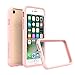 iPhone 8 / iPhone 7 Bumper Case [CrashGuard by RhinoShield] | Shock Absorbent Slim Design Protective Cover [3.5 M/11ft Drop Protection] Apple - Shell Pink