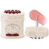 Flower Knows Strawberry Cupid Cake Lip Cream,Long Lasting Pink Brown Matte Lipstick,Hydrating Lip Stain,Transfer & Smudge-Proof Velvet Liquid Lipstick for Girls&Women,0.17 Fl Oz(V01 Vanitea)