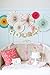 Party Planning Decoration Supplies, Assorted Set of 8 Circular Paper Fans, Hanging Holiday Ornaments, Christmas Tree, Easter, Multicolor, Pre-Folded, Easy Assembly, Birthday