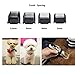 PETBON Rechargeable Cordless Pets Electric Hair Clippers Low Noise Dogs Cats Grooming Trimming Tool Kits with Comb Guides for Small, Medium, Large Dogs Cats (Gold-black)…