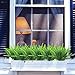 Bird Fiy 4Pcs Artificial Boston Fern Bush Plant Shrubs Greenery Bushes Indoor Outside Home Garden Office Verandah Wedding Decor