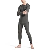 SHEEP RUN Men's 100% Merino Wool Thermal Midweight