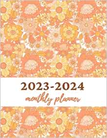 Amazon.com: 2023-2024 Monthly Planner: 2 Year Large Calendar form Jan