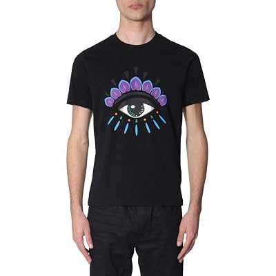 Kenzo Luxury Fashion Mens F955TS0494YC99 Black T-Shirt | Fall Winter 19