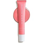 Summer Fridays Tinted Lip Butter Balm - Conditioning Vegan Lip Balm for Instant Moisture, Shine & Hydration - Sheer-Tinted, Soothing Skincare - Pink Sugar (.5 Oz)