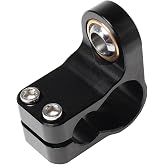 GIDIBII Universal Clip Clamp Holder Bracket Compatible with Ohlins 2-Tube Steering Damper Stabilizer,compatible with Harley Honda Yamaha Kawasaki BMW KTM