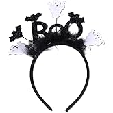 Gintison Halloween Headband, Cosplay Costume Hair Accessories Supplies Day of The Dead