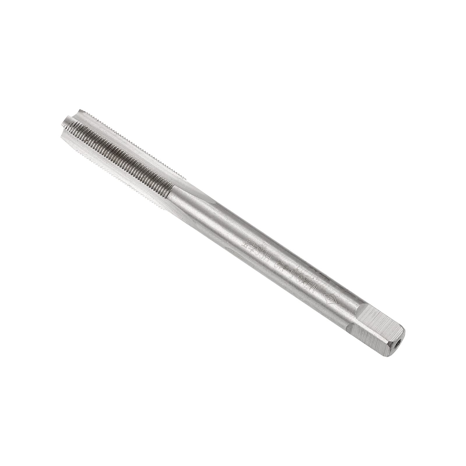 CoCud Thread Milling Taps, Metric M7 x 0.5 Thread, Machine 3 Straight Flutes Left Hand Screw Threading - (Applications: for Tapping Drilling Machine)