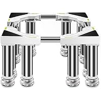Anti-Skid Washing Machine Base Fridge Stand Multi-Functional Adjustable Base Washer and Dryer Stand Appliance…