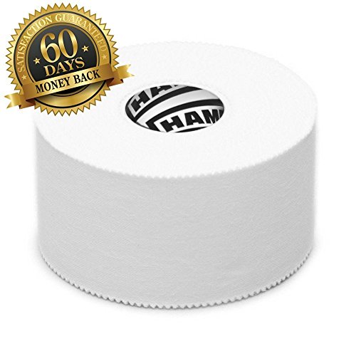 White Sports Medical Athletic Tape - No Sticky Residue & Easy to Tear - for Athletes, Trainers & Fir - //medicalbooks.filipinodoctors.org