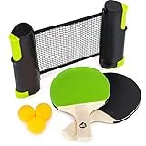 Pong on The Go Portable Table Tennis Playset