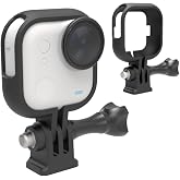 Coyktonty Cage Protective Frame Compatible with Insta360 Go Ultra with mounting Bracket,Can be Connected to a Tripod, Selfie Stick, etc.