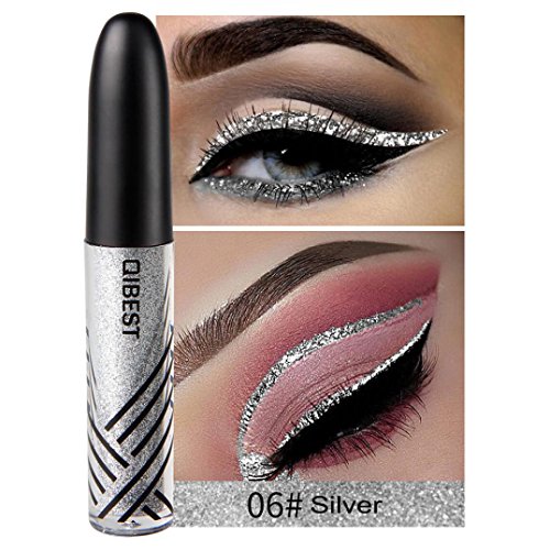 LiPing Metallic Shiny Smoky Eye Shadow Dust Powder Flash Party Cosmetic/Magic Finish to Apply and Grace Your Face Eye Shadow Pigment for Women (F) - Thumbnail 4