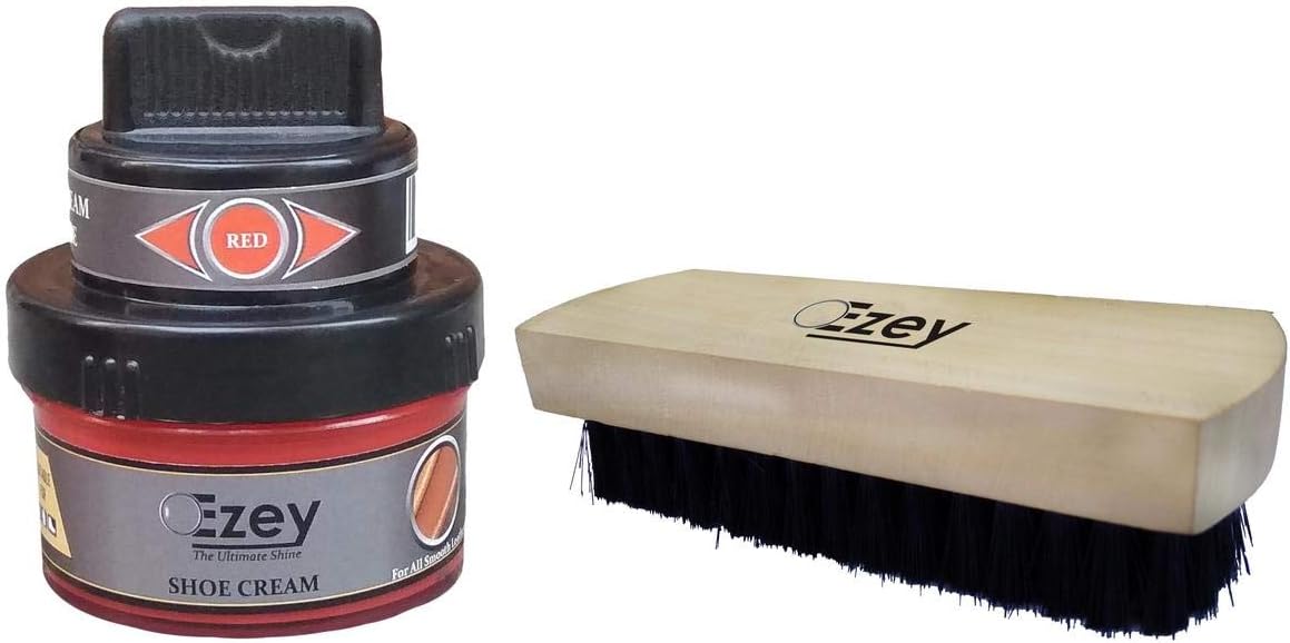Shoe Cream (Red)+Shoe brush