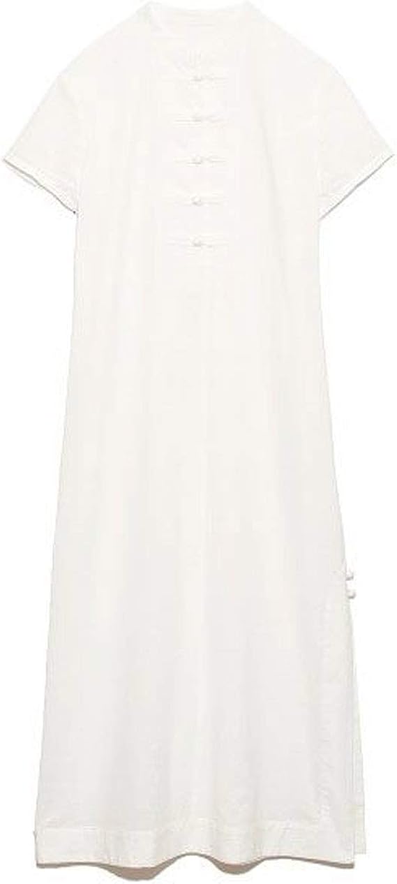 Amazon Co Jp リリーブラウン チャイナシャツワンピース Lwfo41 レディース Owht 日本 F Free サイズ 服 ファッション小物