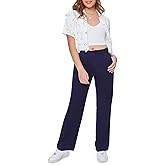 Forever 21 Womens Straight-Leg Twill Pants