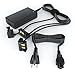 Pwr+ Extra Long 14 Ft Rapid 6A Battery Charger for DJI-Phantom 2 Vision-Plus-Quadcopter Adapter-Power Cord Grounded 3-Channel