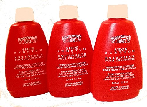 Red Bottle Shoe Stretch Liquid (3 each 3.5 fl oz)