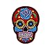 Babycola's Mum 8 PCS Punk Patches, Skull Patches, Mexican Sugar Skull Embroidered Iron on Patch, Assorted Color