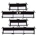 NoJo NoJo - XOXO -Secure-Me Crib Liner, Black, White, Gold