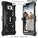 COVRWARE Aegis Series Case Compatible with Samsung Galaxy S8 Plus, Full-Coverage Screen Protector, Heavy Duty Rugged Full-Body Armor Holster Case [Belt Swivel Clip][Kickstand], Black
