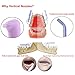 Parateck No Power Need Deep Clean Faucet Water Flosser Oral Irrigator Tooth Flush Dental Flossers + 2 Bronze Adapters