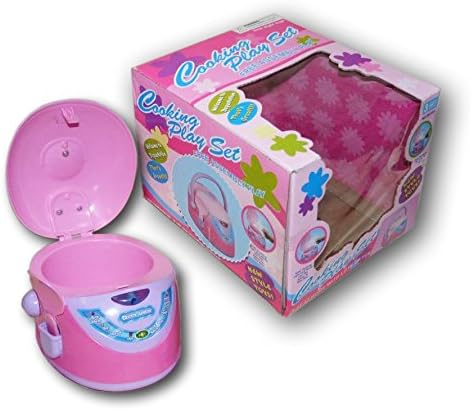 Ideal Kitchen Appliances Rice Cooker Spoon Cooking Set - Electronic Kitchen Play Set (battery Operated)
