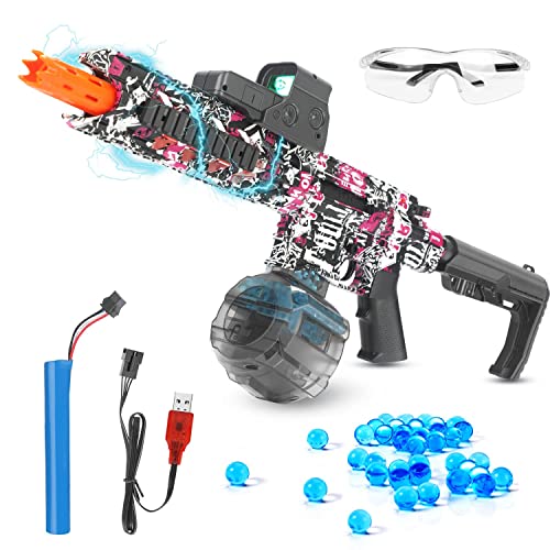 ferventoys Electric Gel Blaster Splatter Ball Blaster with 10000 Water