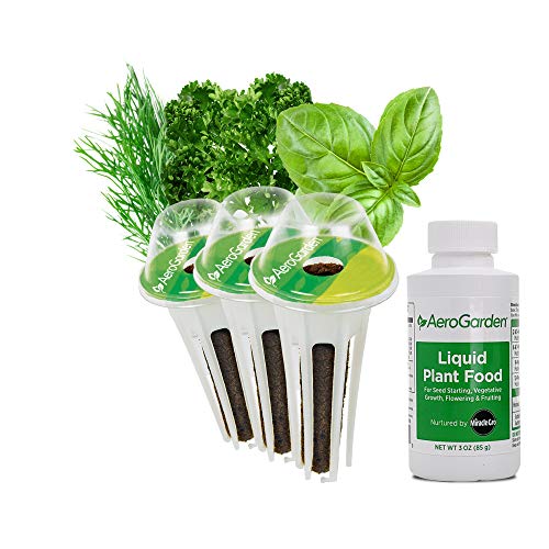 AeroGarden Gourmet Herb Seed Pod Kits, 3