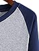 ROMWE Women's Fashion Long Sleeve Color Block Bodycon Dress