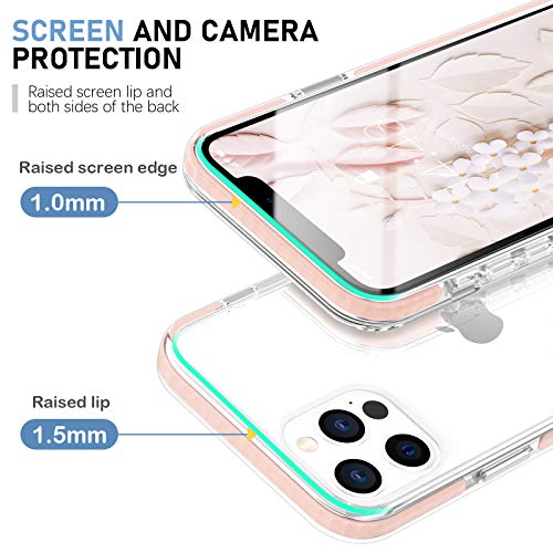 MATEPROX Compatible with iPhone 12 Pro Case and iPhone 12 Cases Clear