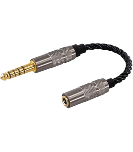 Adapterkabel 4,4 Mm Auf 3,5 Mm – Für High-End Audioplayer & Kopfhörer