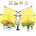 BINKBANG Grow Light Plant LED Growing Lamps for Indoor Full Spectrum with 3/9/12H Timer 10 Dimmable Levels 80 LEDs Adjustable Growth Lights for Garden Hydroponics Succulent Flower [4 Arms-Upgraded ]
