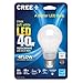 Cree BA19-04527OMB-12DE26-3_1 40W Equivalent 2700K A19 LED Light Bulb with 4Flow Filament Design, Soft White