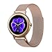 LG Watch Style Replacement Band,Oitom premium Woven Milanse loop stainless steel watch band strap for LG WATCH STYLE Smart Fitness Watch(Rose Gold)