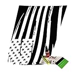 AlphaVinyl Jeep Renegade Hood Decal USA Distressed Flag Blackout trailhawk Style Matte Black Finish fits 2015+ Comes with Free Install kit
