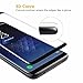 [3 - Pack] Samsung Galaxy S8 PET Screen Protector , Linboll [No Bubble][Case-Friendly][3D coverage] PET HD Screen Protector Film for Samsung Galaxy S8 Black