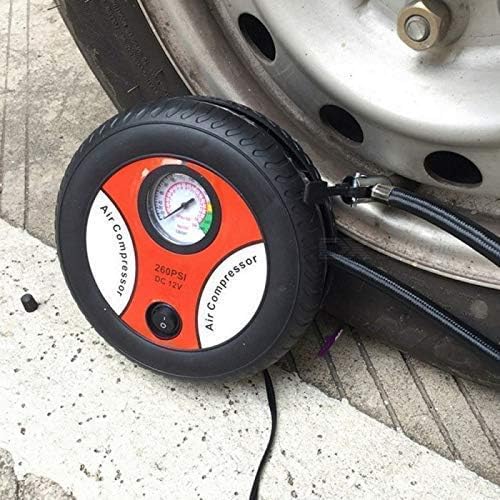 سعر Tire Inflator Portable Air Compressor 12V DC 2.8m Cord With Cigarette Lighter Plug Car Tyre