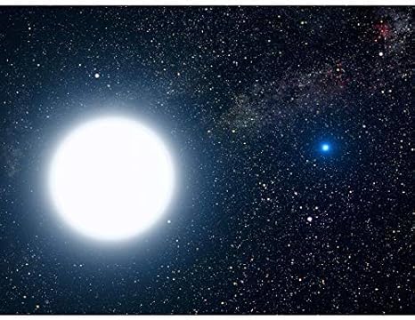 Amazon Co Jp 宇宙nasaバイナリスターシリウスa Bイラスト ポスター A3サイズ インテリア 壁紙用 絵画 アート 壁紙ポスター ホーム キッチン