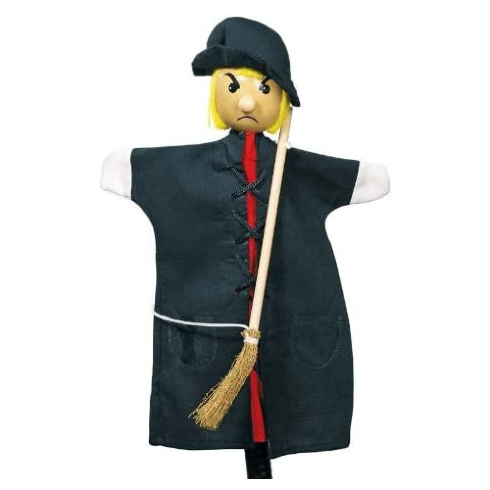 Toys Pure Wooden Handpuppet (Witch)