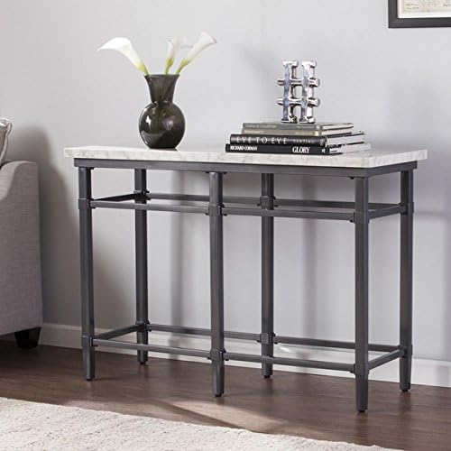 Harper Blvd Timmons Faux Marble Sofa/ Console Table