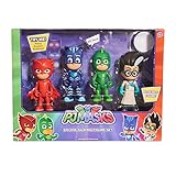 PJ MASK POSEABLE DELUXE TALKING FIGURE SET