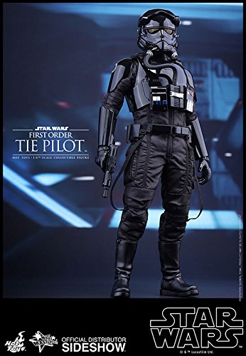 Hot Toys Star Wars First Order Tie Fighter Pilot 1/6 Scale 12" Figure