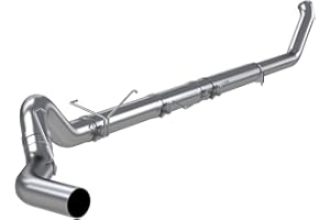 MBRP 5 Inch Turbo-Back Exhaust with Single Side Exit, Fits Dodge Ram 2500/Ram 3500 2003-2004, Aluminized Steel | S61140PLM