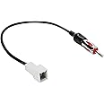 Anina Antenna Adapter for 2009-up Kia Hyundai Factory Radio Antenna to Aftermarket Radio Din Aerial Extension Stereo Extension Harness