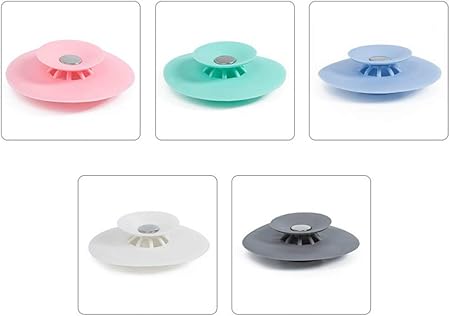 Amazon 排水口カバー シンクストッパー 浴槽ストッパー シンク お風呂場 台所 バスルーム 防臭 ゴミ受け 脱臭 快速排水 バス用 浴室用 ユニット 風呂場用 家庭用 バスルーム トイレ キッチン グレー Depoor 排水口カバー 通販