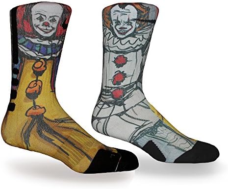 Scary Clown Custom Nike Elite Socks - (XL)