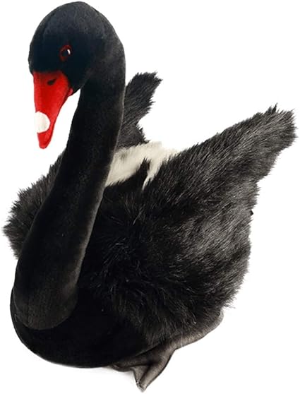 Naughty Baby Naughty Baby Cygne En Peluche Simulation Animal Poupee Noire Cygne Bebe Enfants Cadeau De Vacances Amis Et Amies Mariage Anniversaire Cadeau Accessoires De Tir Noir Cygne Amazon Fr Bebes Puericulture
